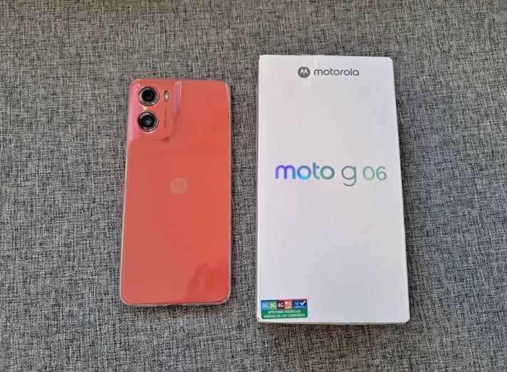 Vendo motorola g06 impecable