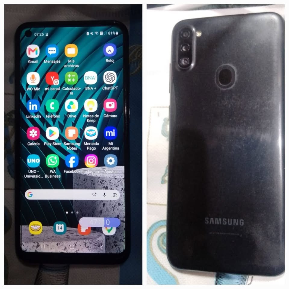 Samsung Galaxy A11 4G – 32GB – Pantalla Grande – Buen estado