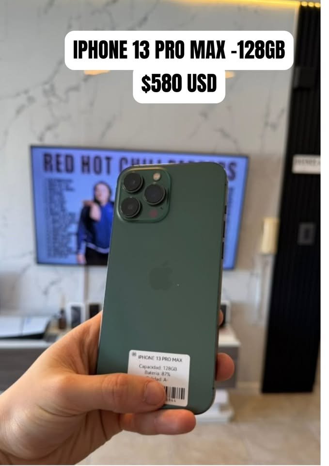 IPHONE 13 PRO MAX 128gb +85%