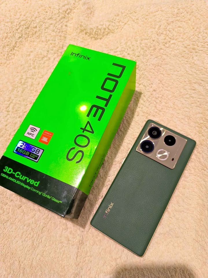 VENDO INFINIX NOTE 40S 16/256gb