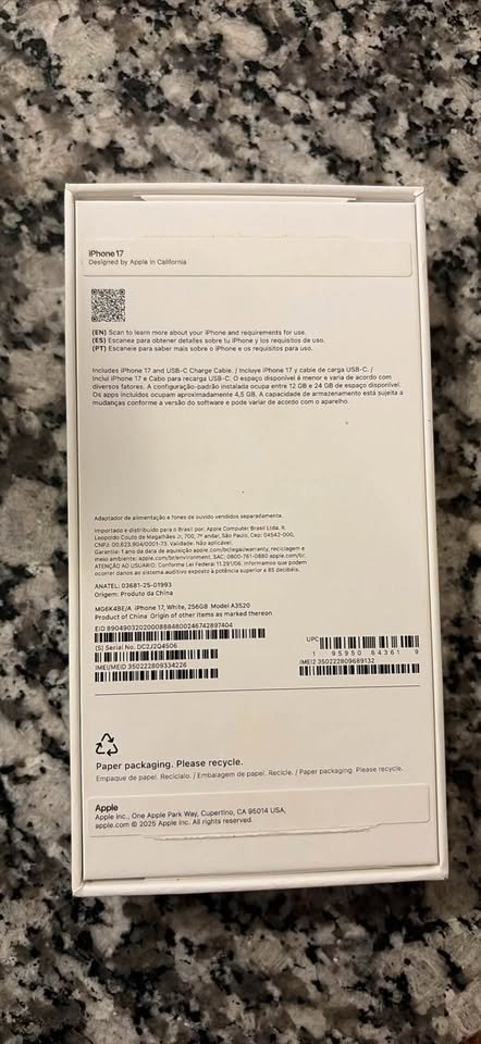 iPhone 17 – 256 Gb – IMPECABLE‼️