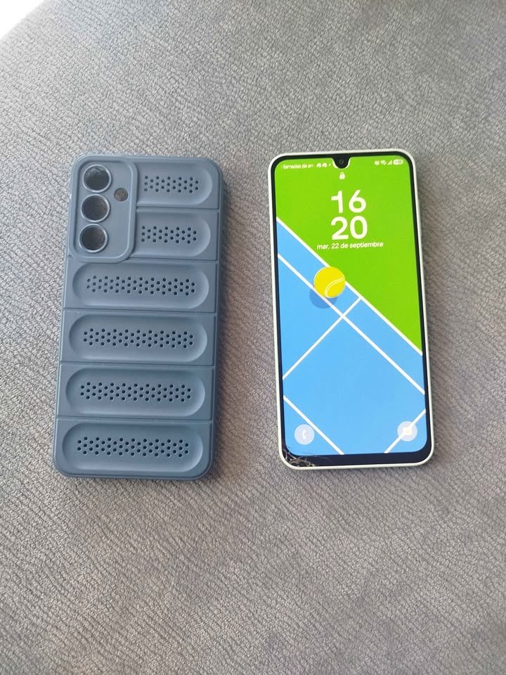 Vendo Samsung A16 para personal único detalle en la punta de la pantalla. Resto excelente