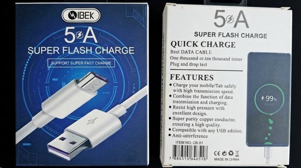 Cable Micro USB!! 5A Carga rapida!!