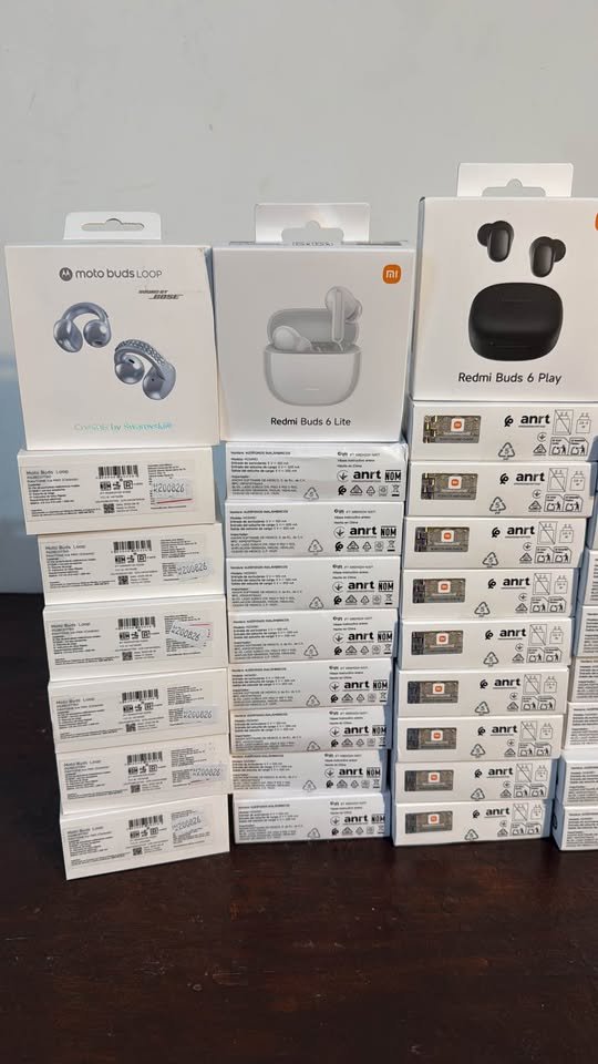AURICULARES REDMI BUDS 6 LITE, BUDS 6 PLAY, MOTOROLA Y JBL