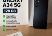 Teléfono Samsung A34 5g 128 gigas