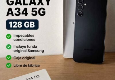 Teléfono Samsung A34 5g 128 gigas