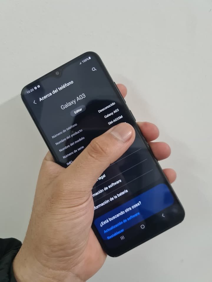 SAMSUNG A03 128 GB 4 GB VENDO O PERMUTO