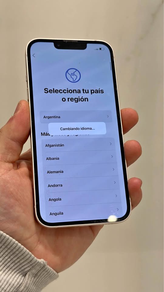 iPhone 13 – 128 GB – 74% – en caja y cable