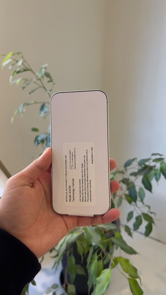 iPhone 17 Pro 256GB Silver | Batería 100% |