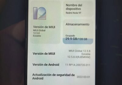 xioami redmi note 9t libre 128/4 ram nfc