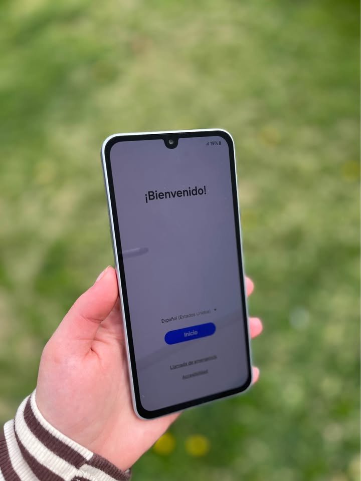 Samsung a16 con funda y caja
