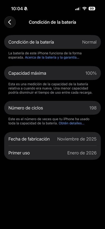 ¡VENDO! iPhone 17 Pro de 256gb – usado con 100% de batería original y garantía oficial