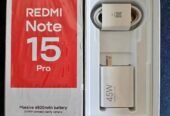 Vendo Xiaomi Redmi note 15 pro 12 Ram y 512 almacenamiento