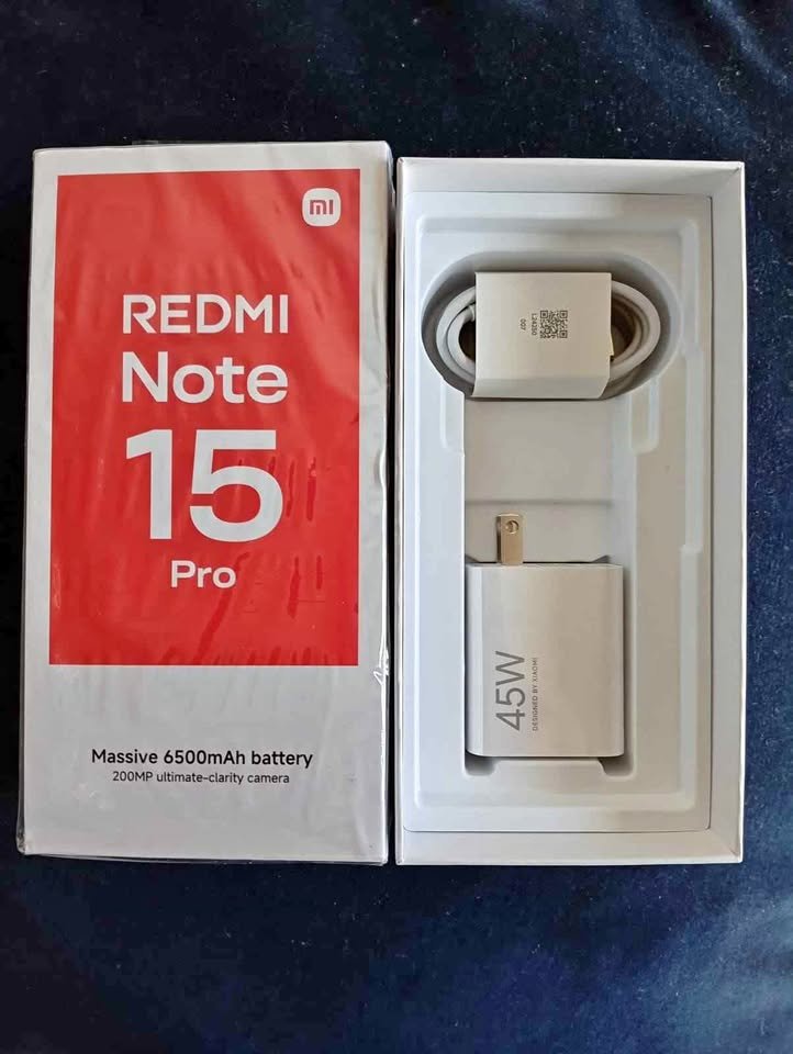 Vendo Xiaomi Redmi note 15 pro 12 Ram y 512 almacenamiento