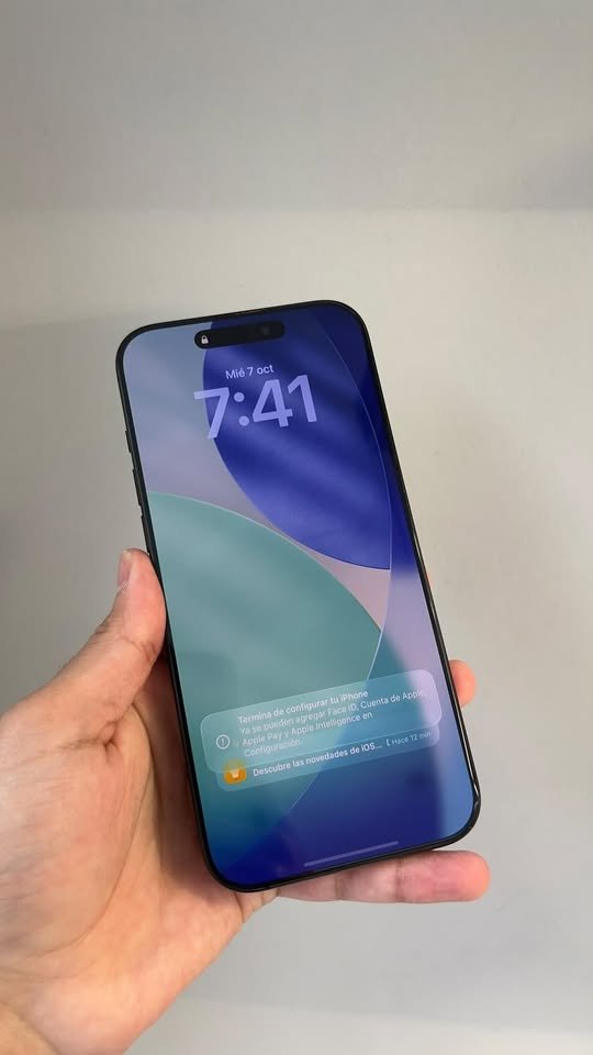 Apple iPhone 16 Pro Max 256GB Black Titanium | Batería 90% | Con Caja