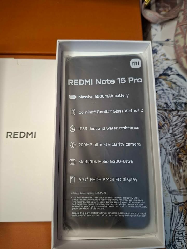 Redmi note15 pro Nuevo📍
