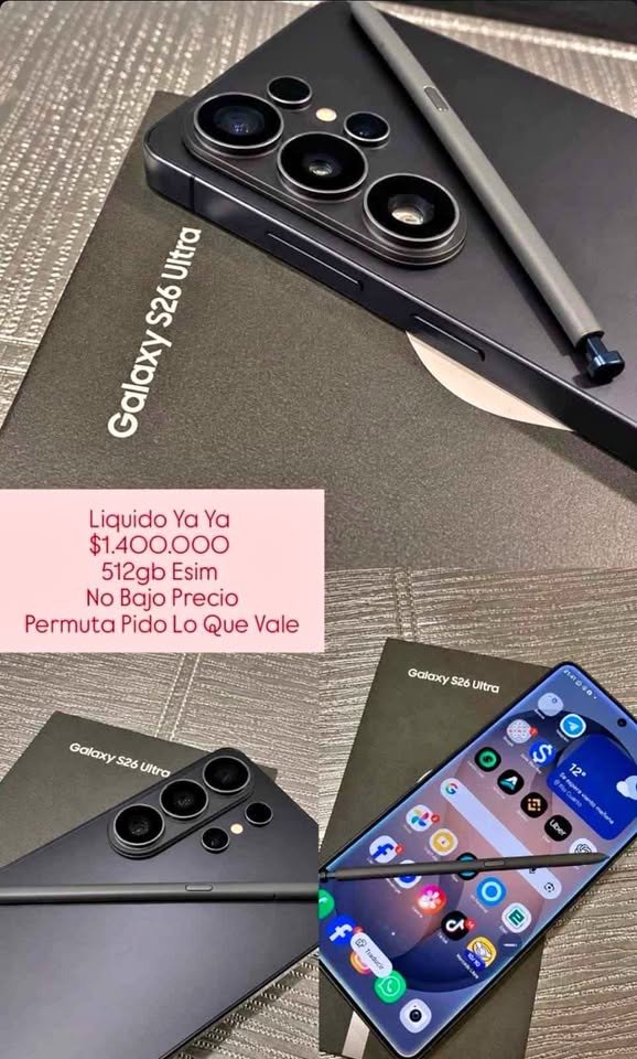 Vendo Samsung s26 ultra nuevo