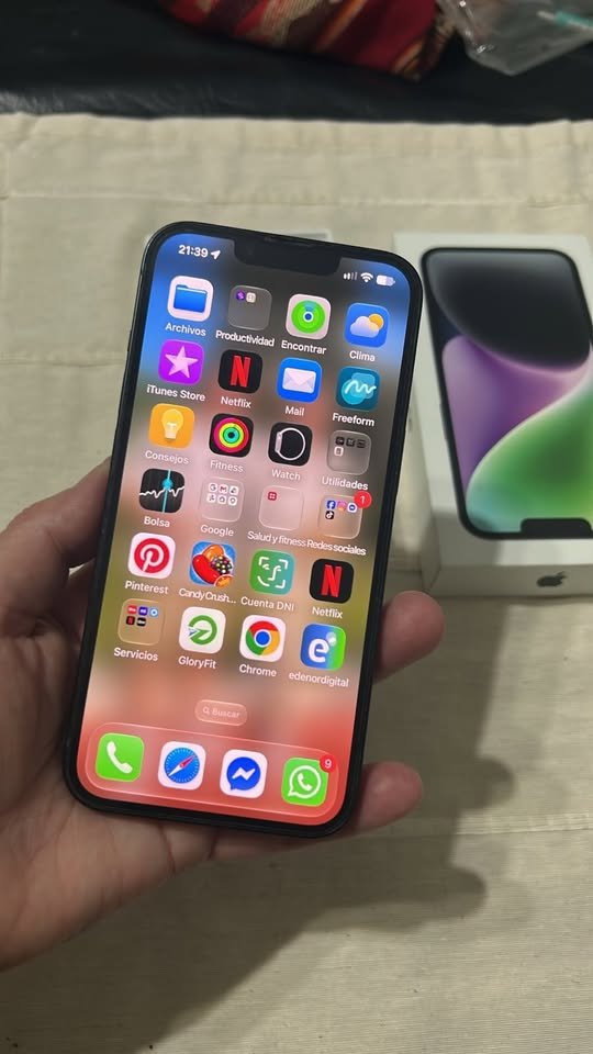 (400 USD) iPhone 14 Midnight 128gb, 84% 🔋