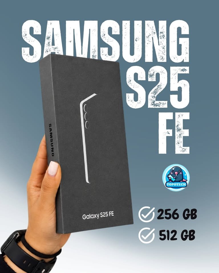 S25 FE 8GB/256GB – NUEVO y SELLADO 📱